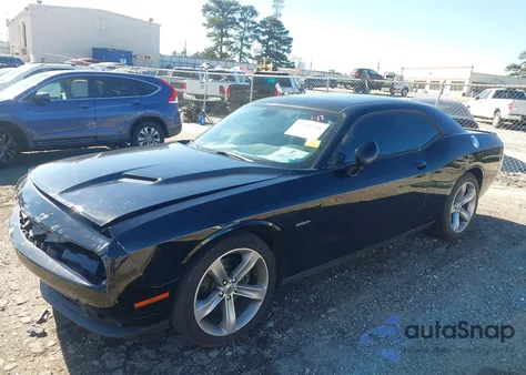 2017 Dodge Challenger R/T из США, поврежденный, VIN 2C3CDZBT9HH639700